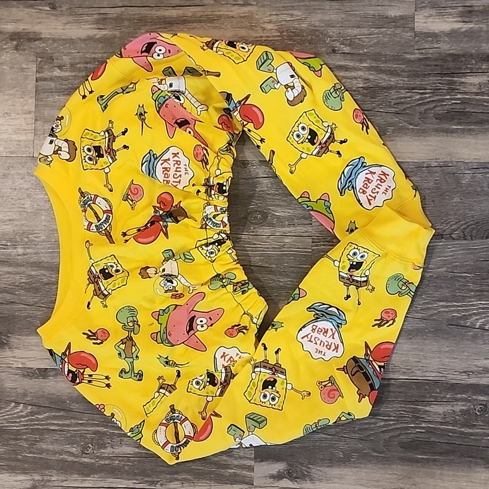 SpongeBob crop sweater
